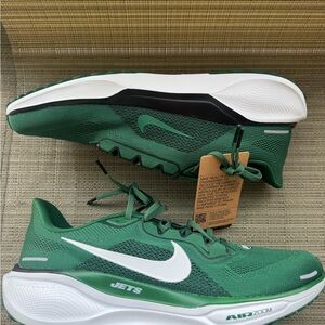 Nike NY Jets Pegasus 41 Sneakera FZ5089-300 Green White Men Size 12.5 New